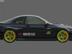 toyota soarer 1991 with 1lr-gue engine 3Dモデル