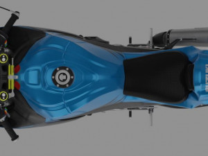 suzuki gsx-r 1000 rizla suzuki livery 3D मॉडल