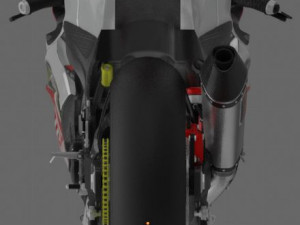 suzuki gsx-r 1000 lucky strike livery 3D मॉडल