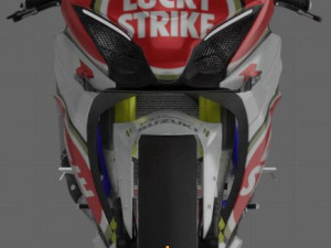 suzuki gsx-r 1000 lucky strike livery 3D मॉडल