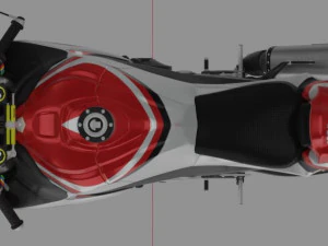 suzuki gsx-r 1000 lucky strike livery 3D Model