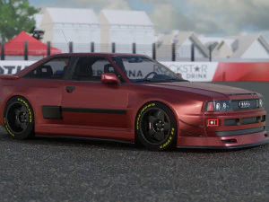 AUDI A2 Widebody Kit 3D Модель