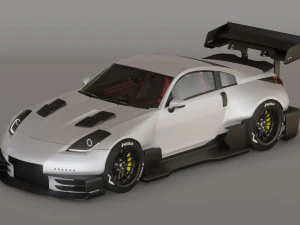 निसान 350 जेड वाइडबॉडी किट 3D मॉडल