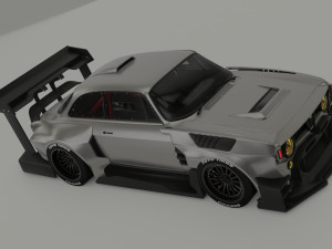 Alfa Romeo Time Attack Kit Modèle 3D