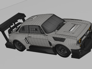 Alfa Romeo Time Attack Kit Modèle 3D