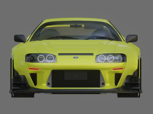 Supra MKIV Widebody Kit 3D Model