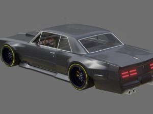 Pontiac GTO Widebody Kit Modèle 3D