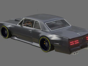 Pontiac GTO Widebody Kit 3D Model