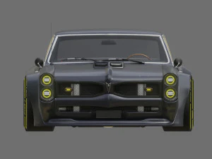 Pontiac GTO Widebody Kit 3D Model