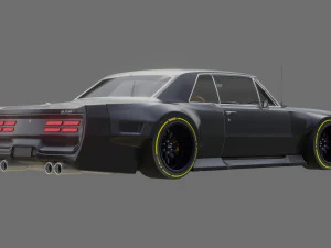 Pontiac GTO Widebody Kit 3D Model