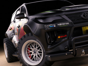 Fortuner with Offroad Style 3Dモデル
