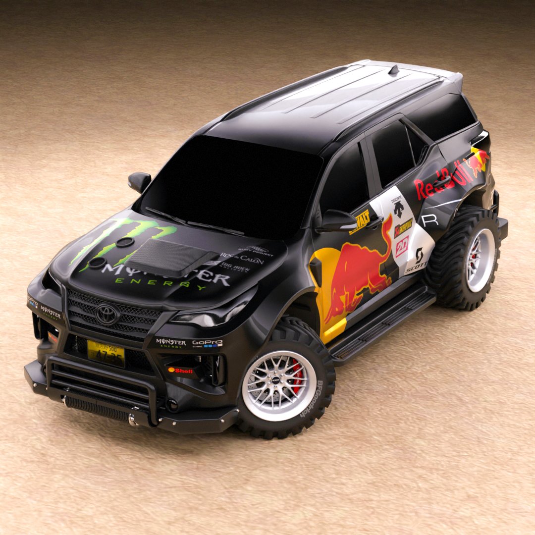 Fortuner rc car 2025
