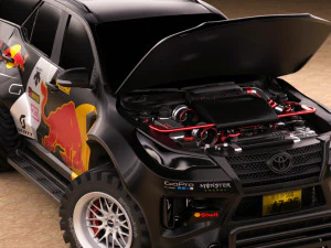 Fortuner with Offroad Style 3D Model