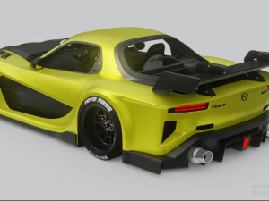 Mazda RX-7 Veilside Bodykit 3D मॉडल