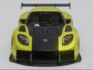 Mazda RX-7 Veilside Bodykit 3D Model