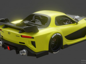 Mazda RX-7 Veilside Bodykit 3D मॉडल