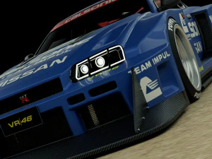 Nissan R34 Calsonic Livery 3D Model