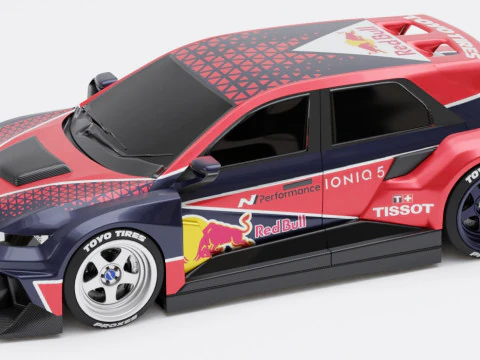 Hyundai Ioniq 5 Racing Edition 3D Model