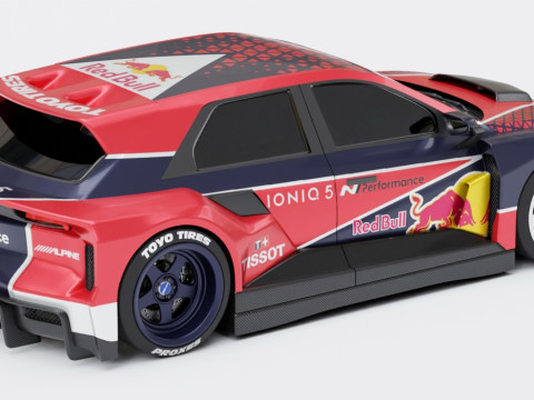 Hyundai Ioniq 5 Racing Edition 3D Model