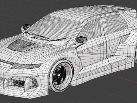 Hyundai Ioniq 5 Racing Edition 3D Model