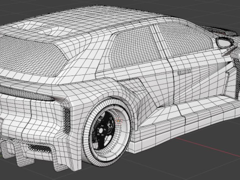 Hyundai Ioniq 5 Racing Edition 3D Model