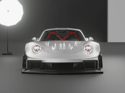Porsche 911 Rennsport Gövde Kiti 3D Model