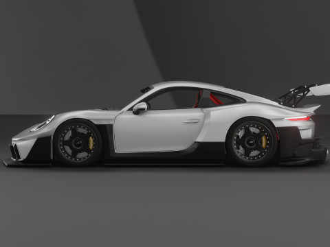 Porsche 911 Rennsport Bodykit Modelo 3D