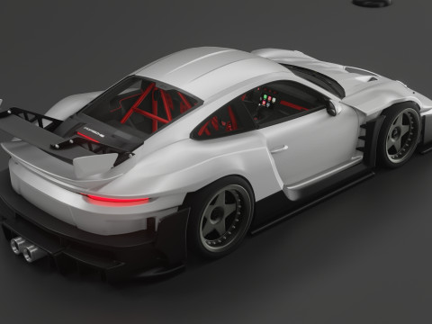 Porsche 911 Rennsport Bodykit Modelo 3D
