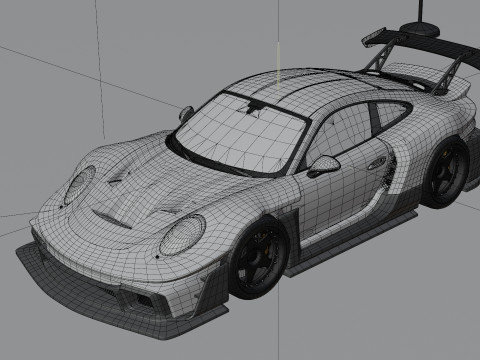 Porsche 911 Rennsport Bodykit Modelo 3D