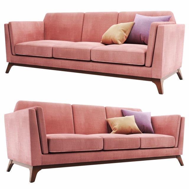 pa modern sofa 01 Modello 3D .c4d .max .obj .3ds .fbx .stl .blend 