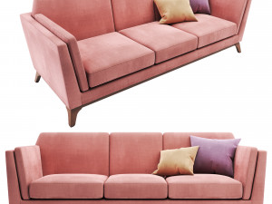 pa modern sofa 01 Modello 3D