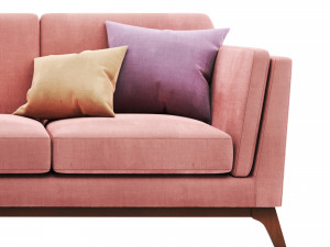 pa modern sofa 01 Modello 3D
