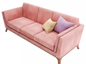 pa modern sofa 01 Modello 3D