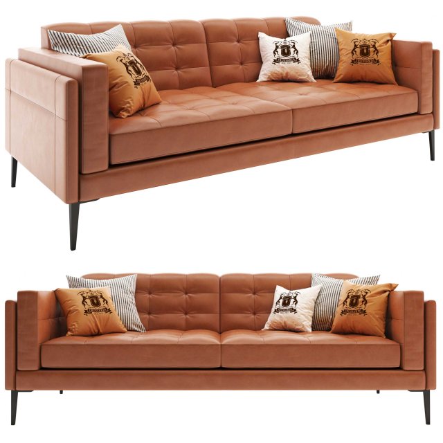 pa-modern-leather-sofa-02 Model 3D .c4d .max .obj .3ds .fbx .stl .blend 