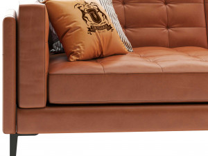 pa-modern-leather-sofa-02 Model 3D