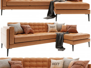 pa-modern-leather-lshape-sofa-03 3D 모델