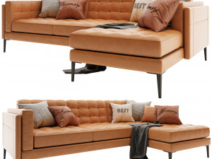 pa-modern-leather-lshape-sofa-03 3D Model
