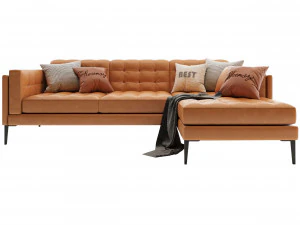 pa-modern-leather-lshape-sofa-03 3D Model