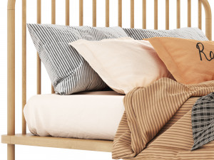 Pa-modern-wooden-bed-2 3Dモデル