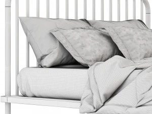 Pa-letto-moderno-in-legno-2 Modello 3D