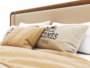 Pa-modern-wooden-bed-2 3Dモデル