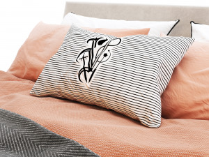 PA-MODERN-BED-04 3D 模型