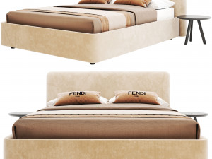 PA-MODERN-BED-05 Model 3D