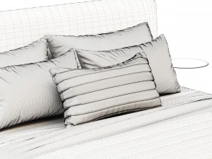 PA-MODERN-LETTO-06 Modello 3D