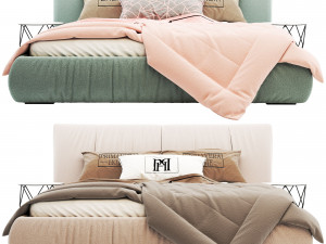 PA MODERN BED 08 3D-Modell