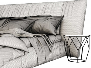 PA MODERN BED 08 3D-Modell