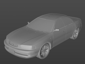 toyota corona exiv 3D Model