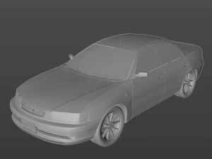 toyota corona exiv 3D Model