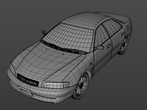 toyota corona exiv 3D Model