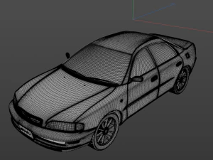toyota corona exiv 3D Model